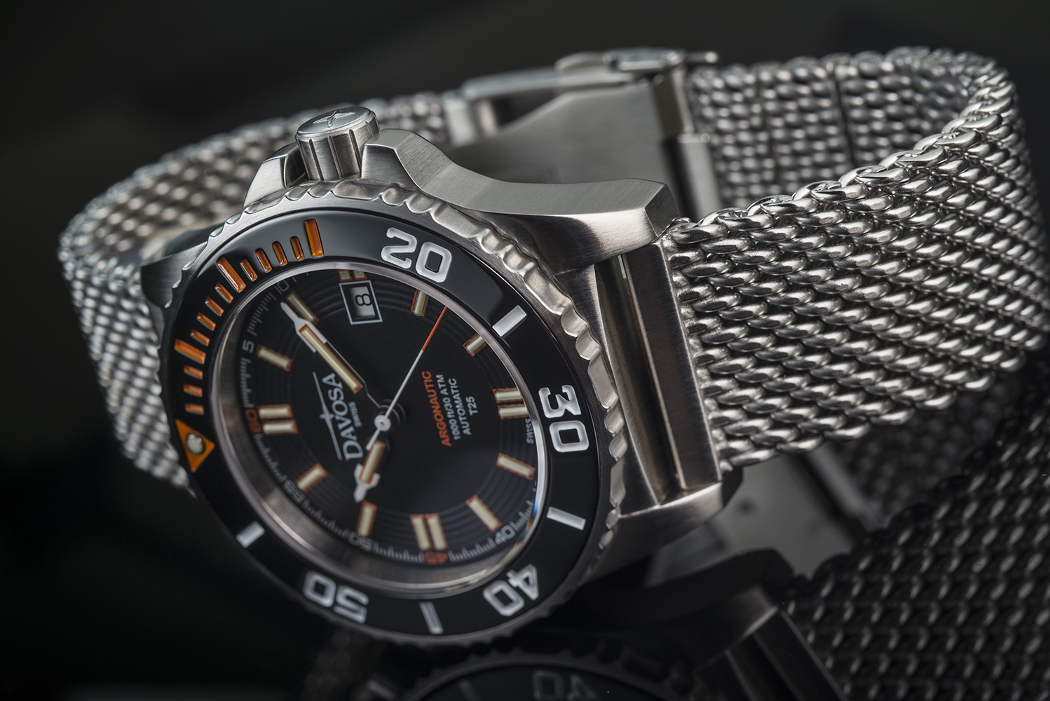Davosa 161.520.40 męski zegarek Diving bransoleta - miniatura 3