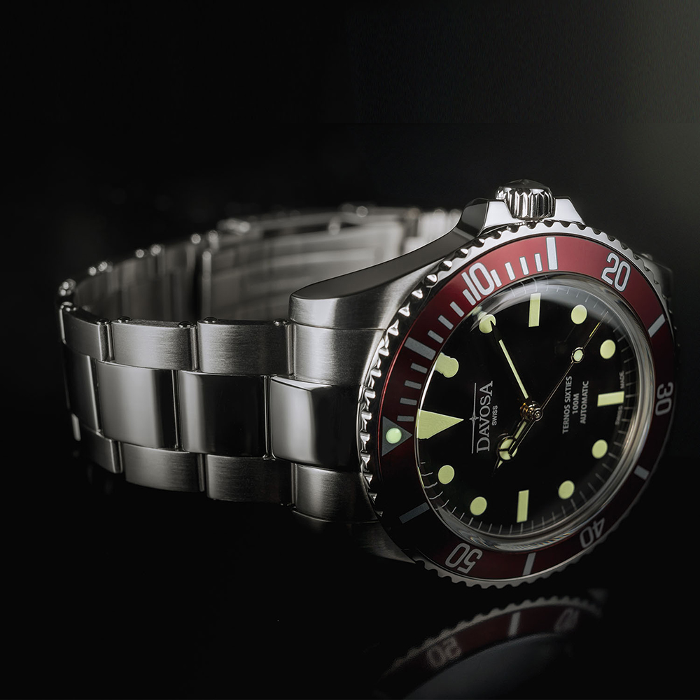 zegarek Davosa 161.525.60 M automatyczny męski Diving - miniatura 6