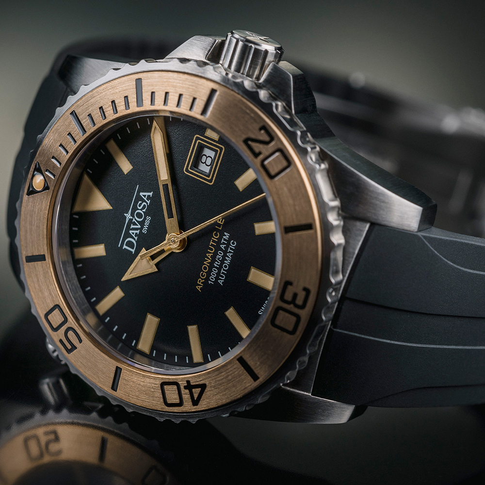 Davosa 161.526.55 męski zegarek Diving pasek - miniatura 3