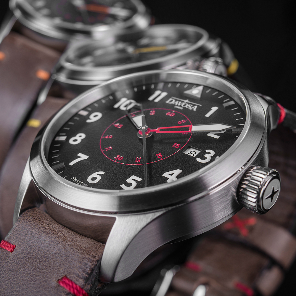 zegarek Davosa 161.565.56 automatyczny męski Pilot NEOTERIC PILOT - miniatura 6