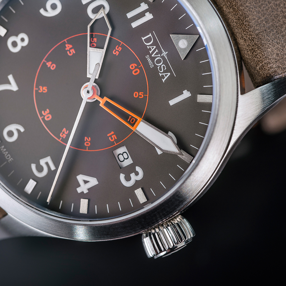 Davosa 161.565.96 NEOTERIC PILOT zegarek klasyczny Pilot - miniatura 4