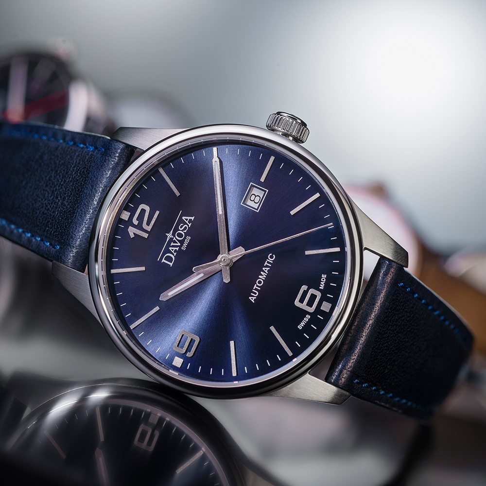 zegarek Davosa 161.566.44 automatyczny męski Executive GENTLEMAN - miniatura 6