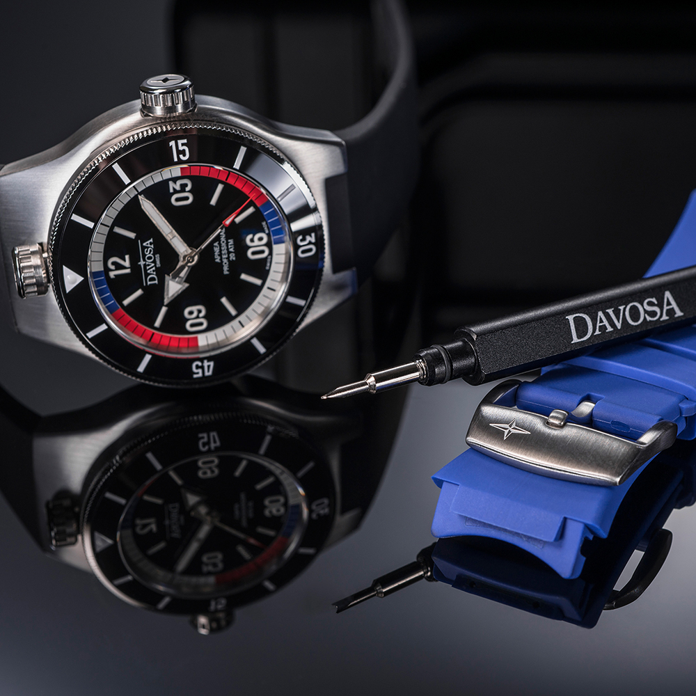 zegarek Davosa 161.568.55 automatyczny męski Diving APNEA DIVER SPECIAL EDITION - miniatura 6