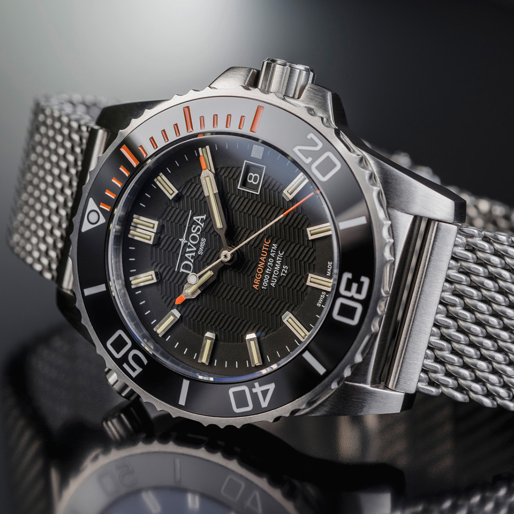 Davosa 161.576.60 męski zegarek Diving bransoleta - miniatura 3