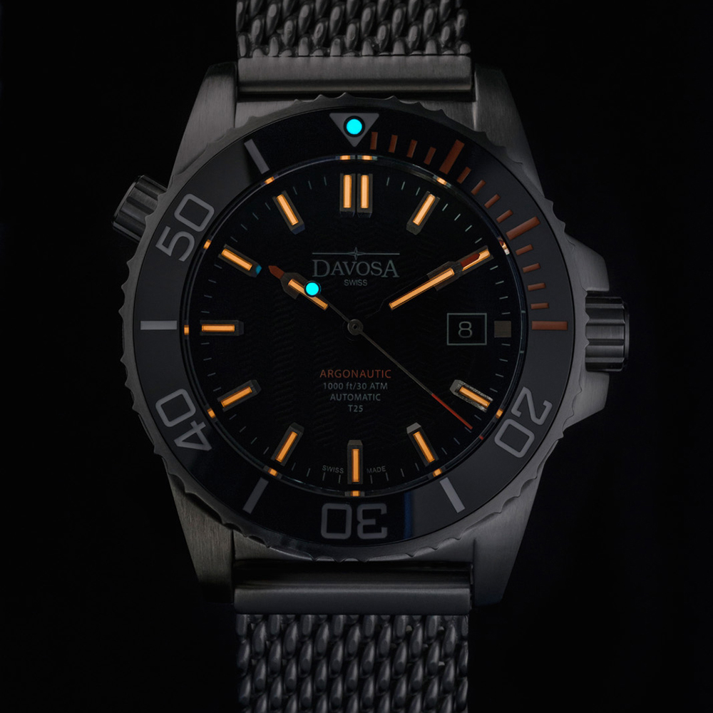 zegarek Davosa 161.576.60 srebrny Diving - miniatura 7