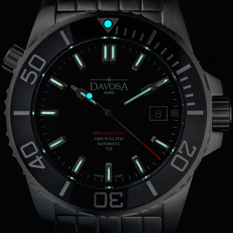 Davosa 161.580.10 męski zegarek Diving bransoleta - miniatura 3