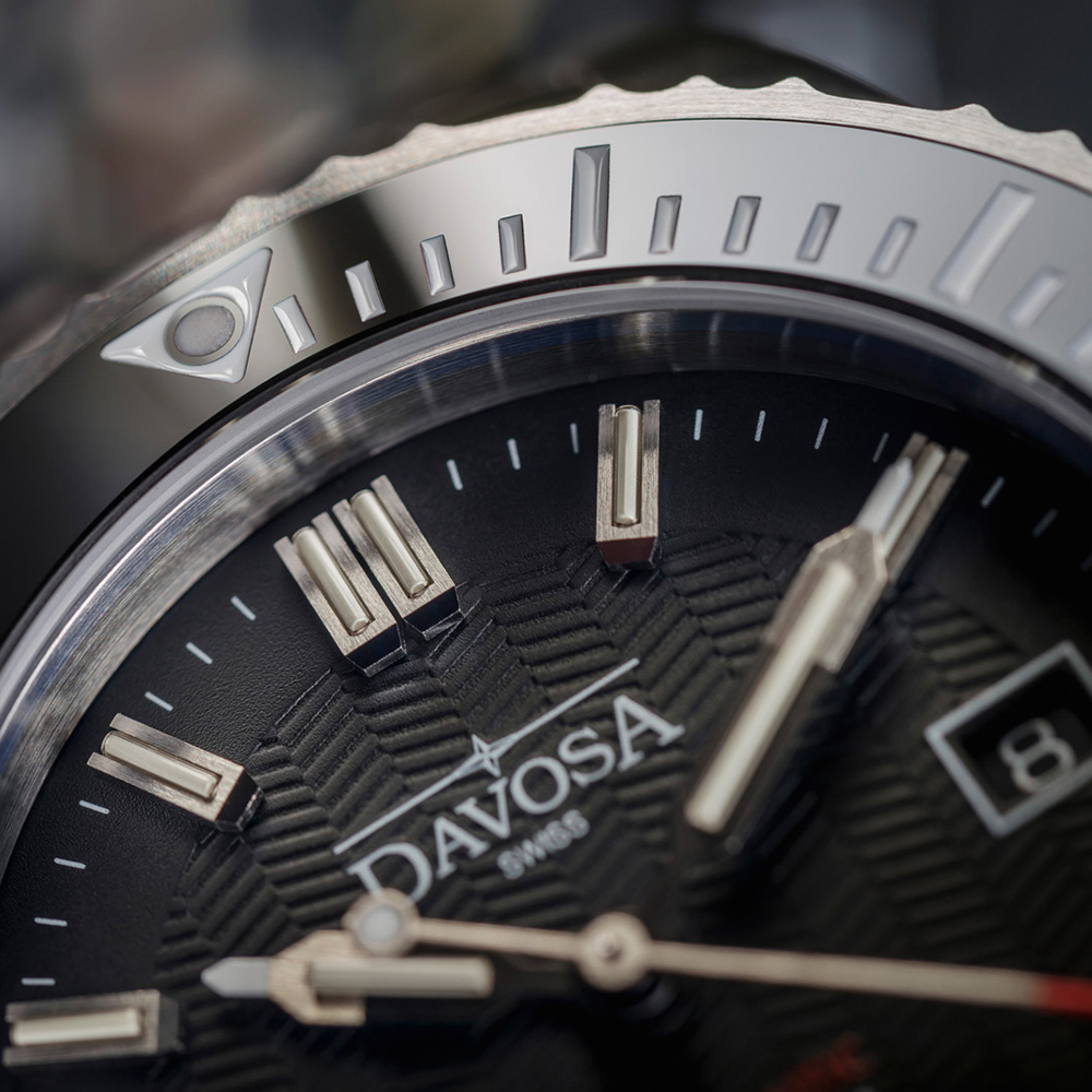 zegarek Davosa 161.580.60 automatyczny męski Diving ARGONAUTIC LUMIS T25 - miniatura 6