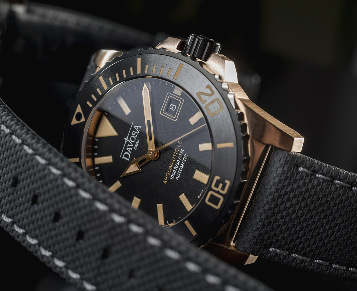 Davosa 161.581.55 męski zegarek Diving pasek - miniatura 3