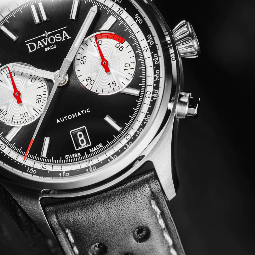 zegarek Davosa 16153655 NEWTON PILOT RALLY CHRONOGRAPH LIMITED EDITION Pilot - miniatura 6