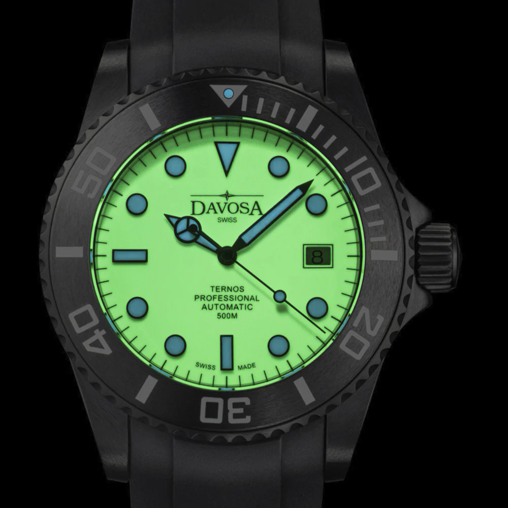 zegarek Davosa 16158310 czarny Diving - miniatura 2