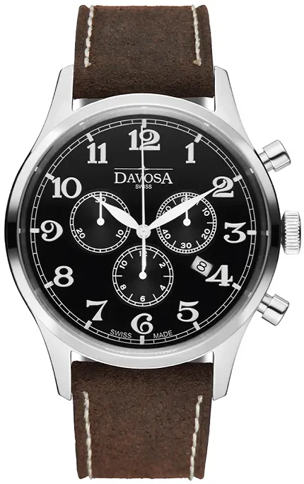 Davosa 162.479.56 Executive HERITAGE CHRONOGRAPH - zdjęcie 1