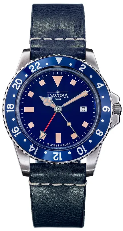 Davosa 162.500.45 Diving VINTAGE DIVER QUARTZ - zdjęcie 1