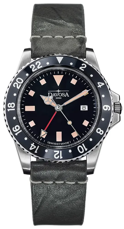 Davosa 162.500.55 Diving VINTAGE DIVER QUARTZ - zdjęcie 1