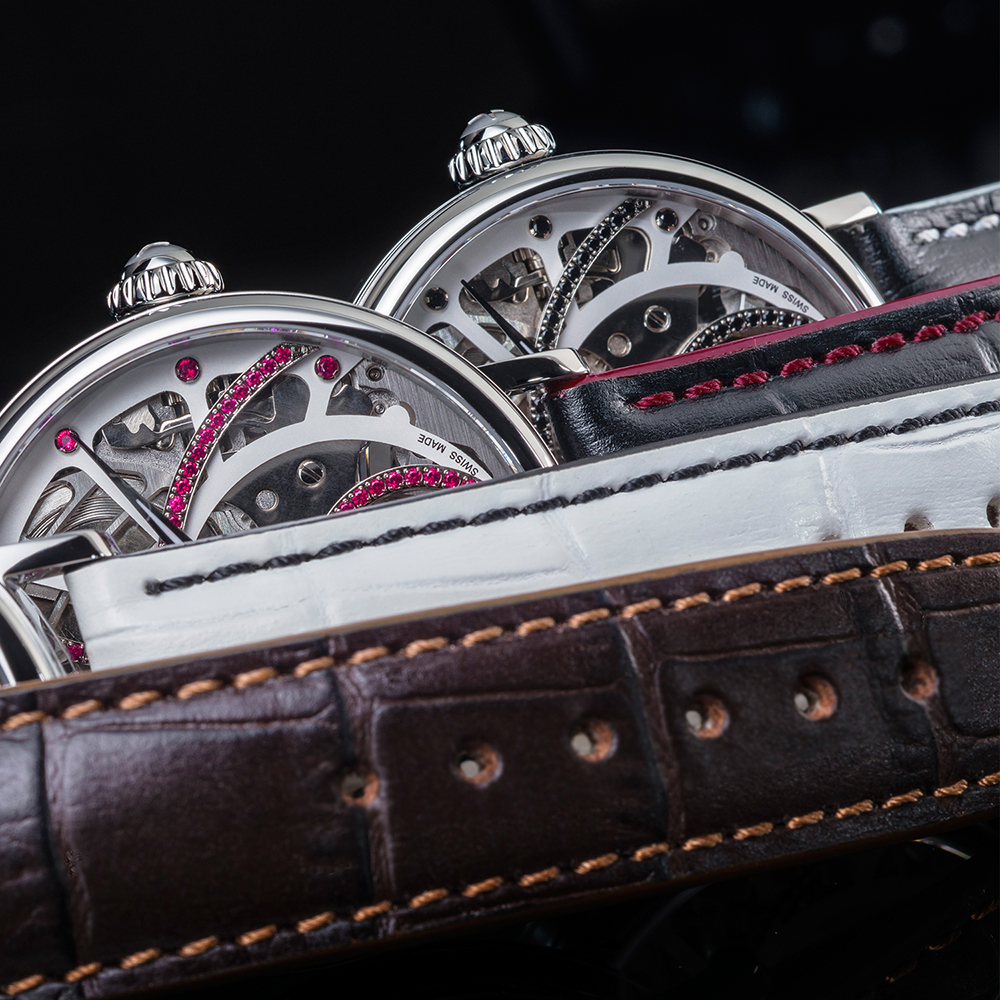 Davosa 165.500.10 zegarek srebrny fashion/modowy Ladies pasek - miniatura 5