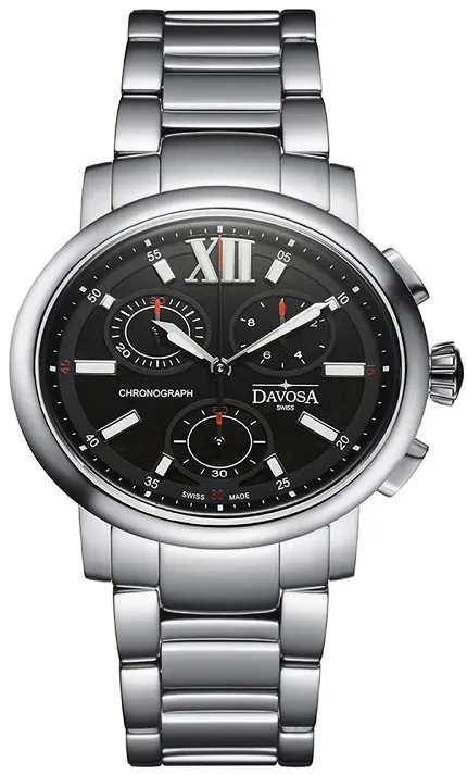 Davosa 168.578.55 Ladies OVAL EDITION CHRONOGRAPH - zdjęcie 1