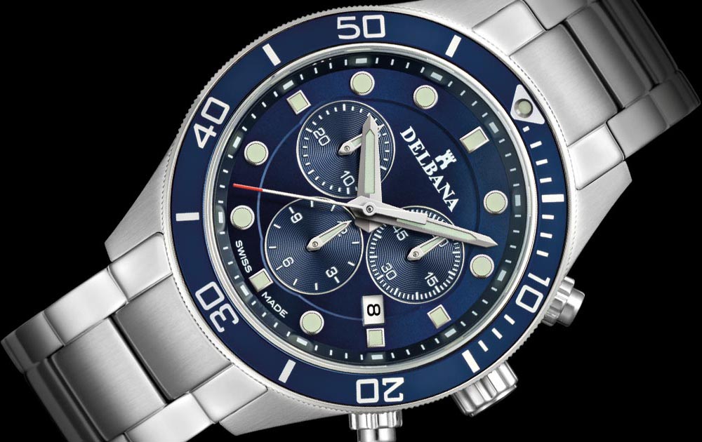 Delbana 41701.718.6.044 zegarek męski Mariner - miniatura 2