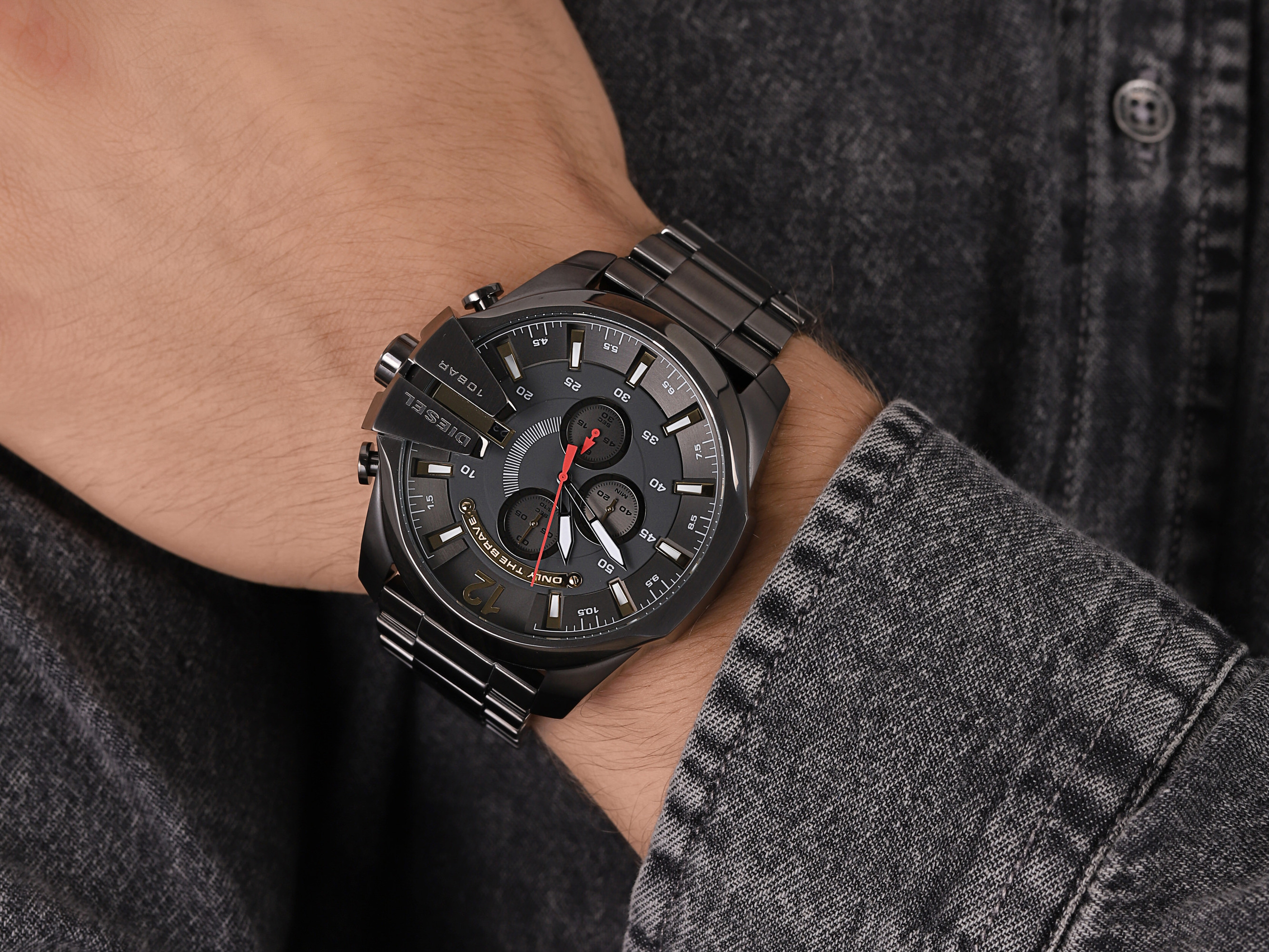 zegarek Diesel DZ4421 MEGA CHIEF Chrono męski z chronograf Chief - miniatura 4