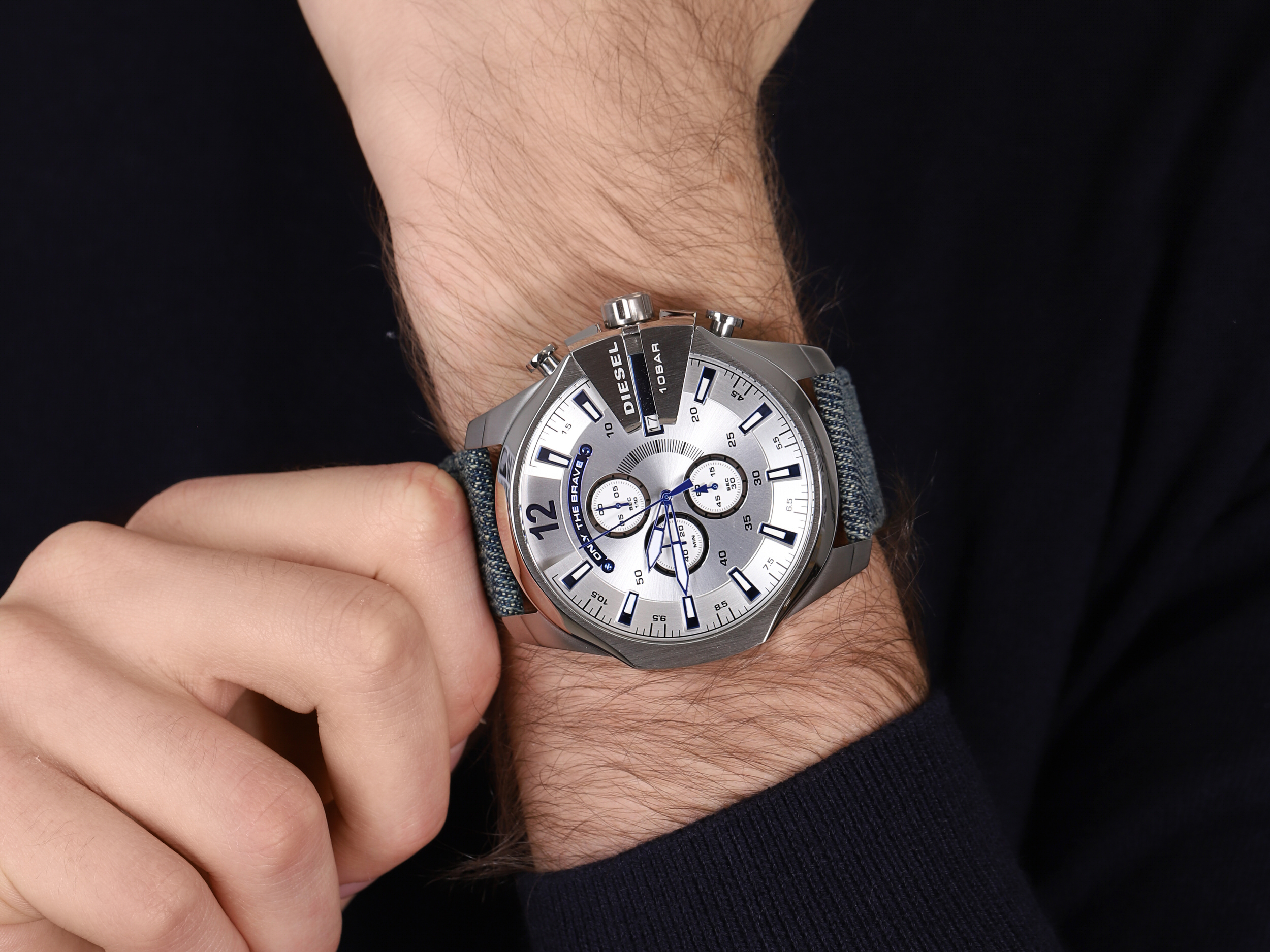 zegarek Diesel DZ4511 męski z chronograf Chief - miniatura 4