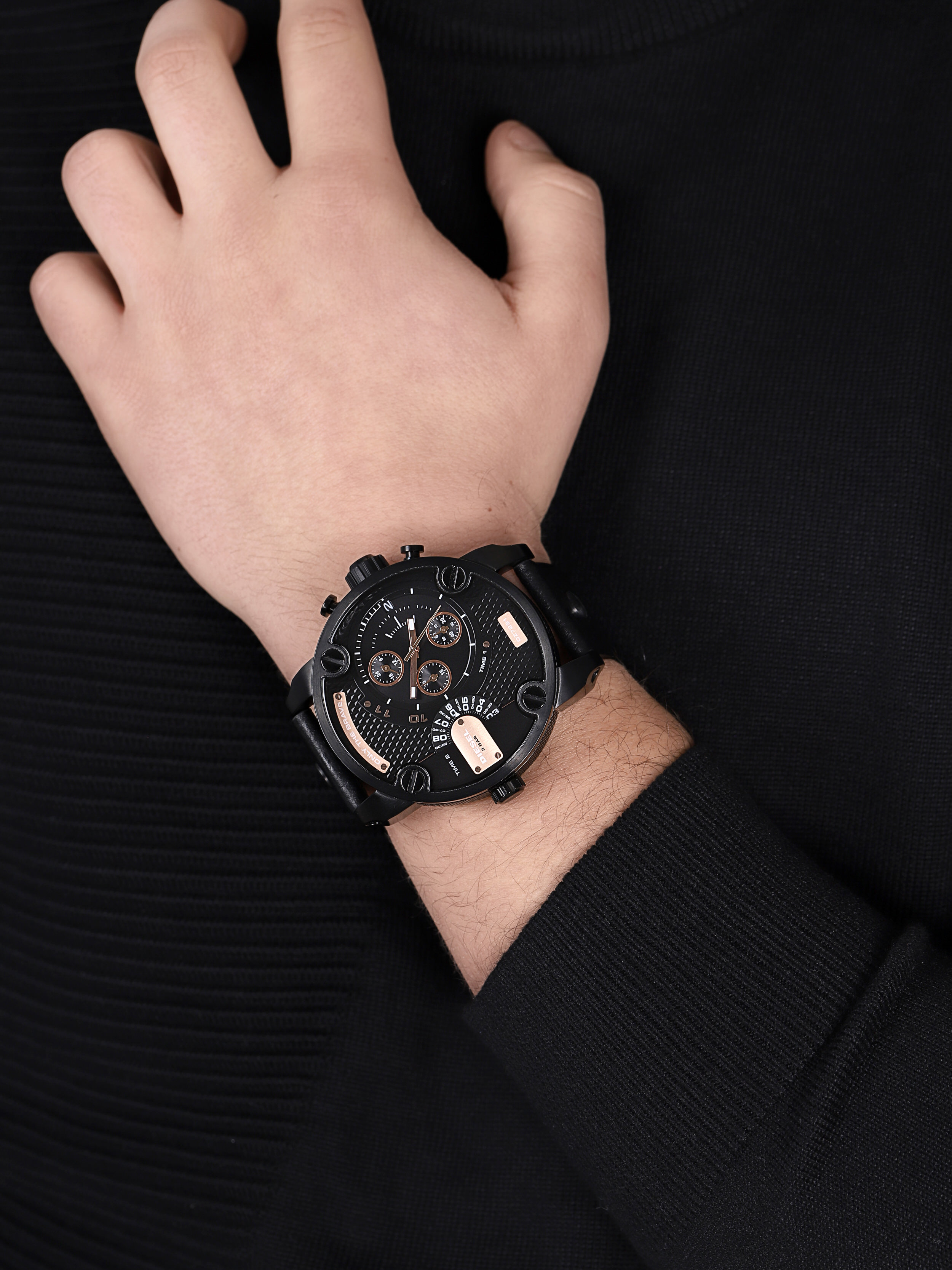 zegarek Diesel DZ7291 męski z chronograf SBA - miniatura 3