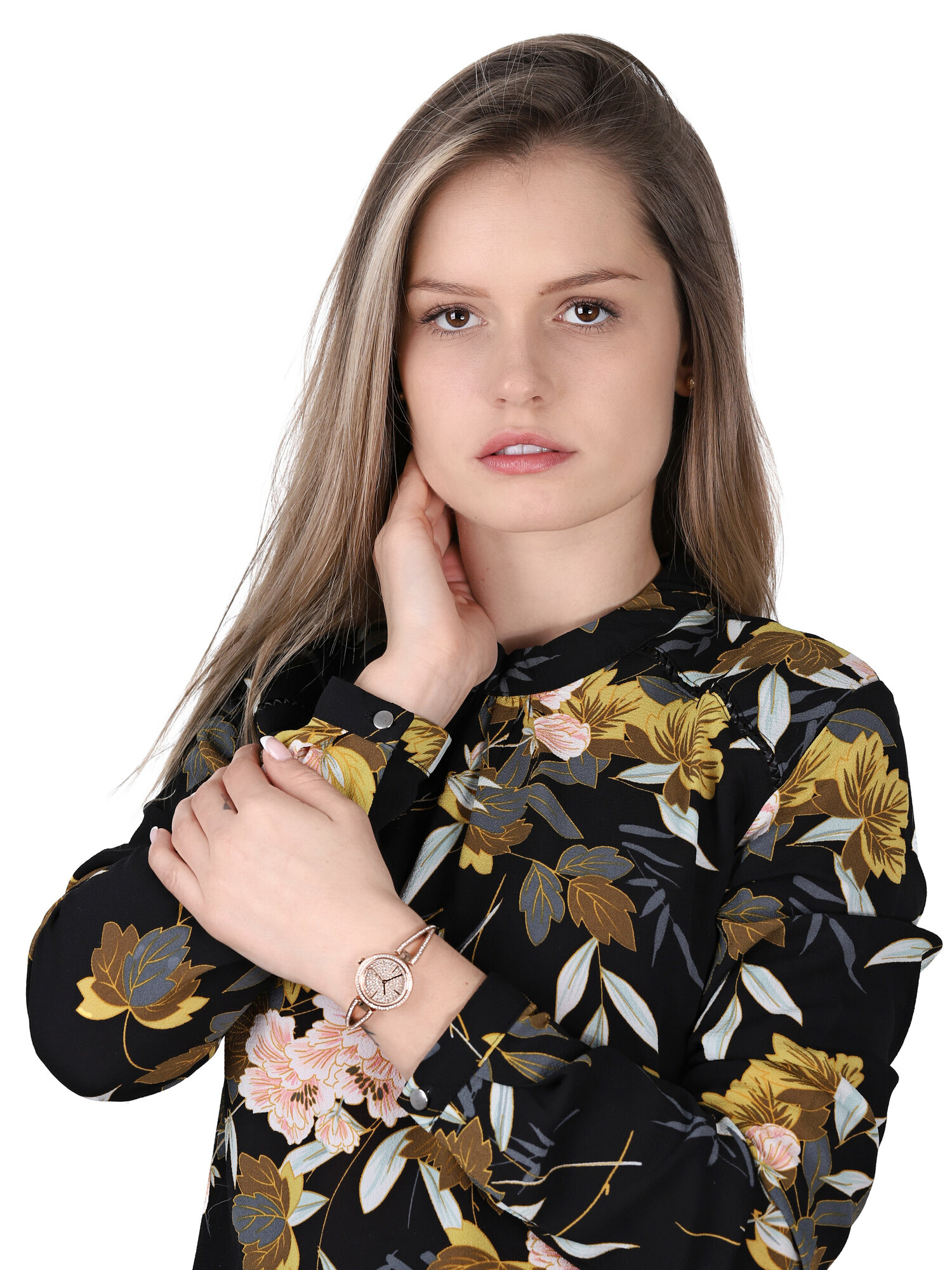 zegarek DKNY NY2853 różowe złoto Bransoleta - miniatura 2