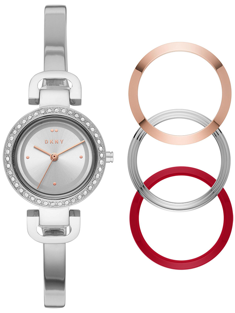 zegarek DKNY NY2861 srebrny Bransoleta - miniatura 7