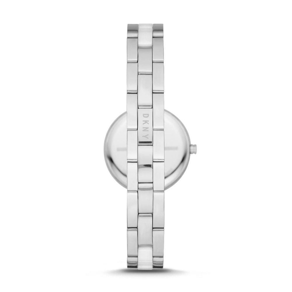 DKNY NY2910 zegarek srebrny klasyczny Bransoleta bransoleta - miniatura 5