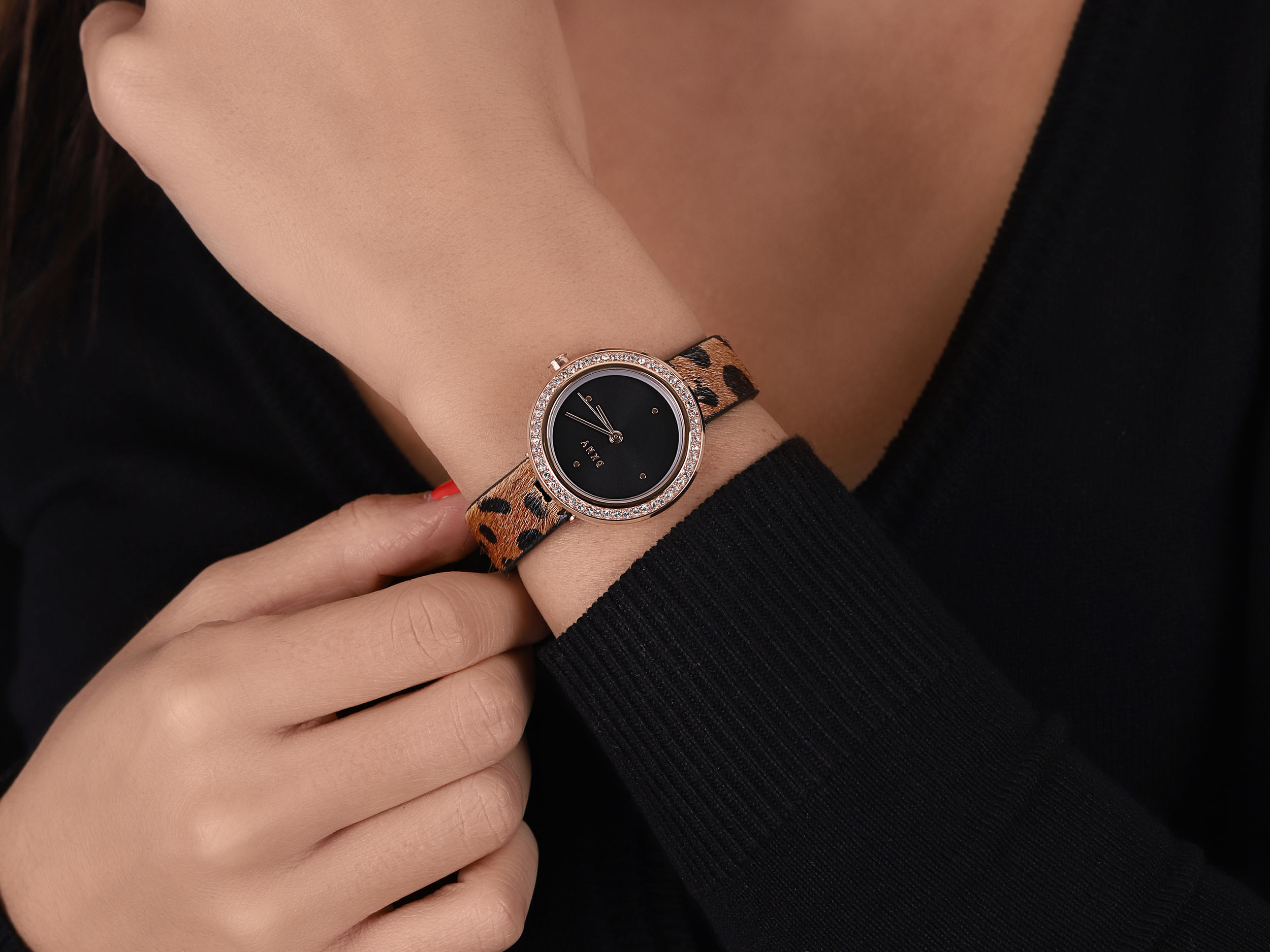 zegarek DKNY NY2944 różowe złoto Pasek - miniatura 4