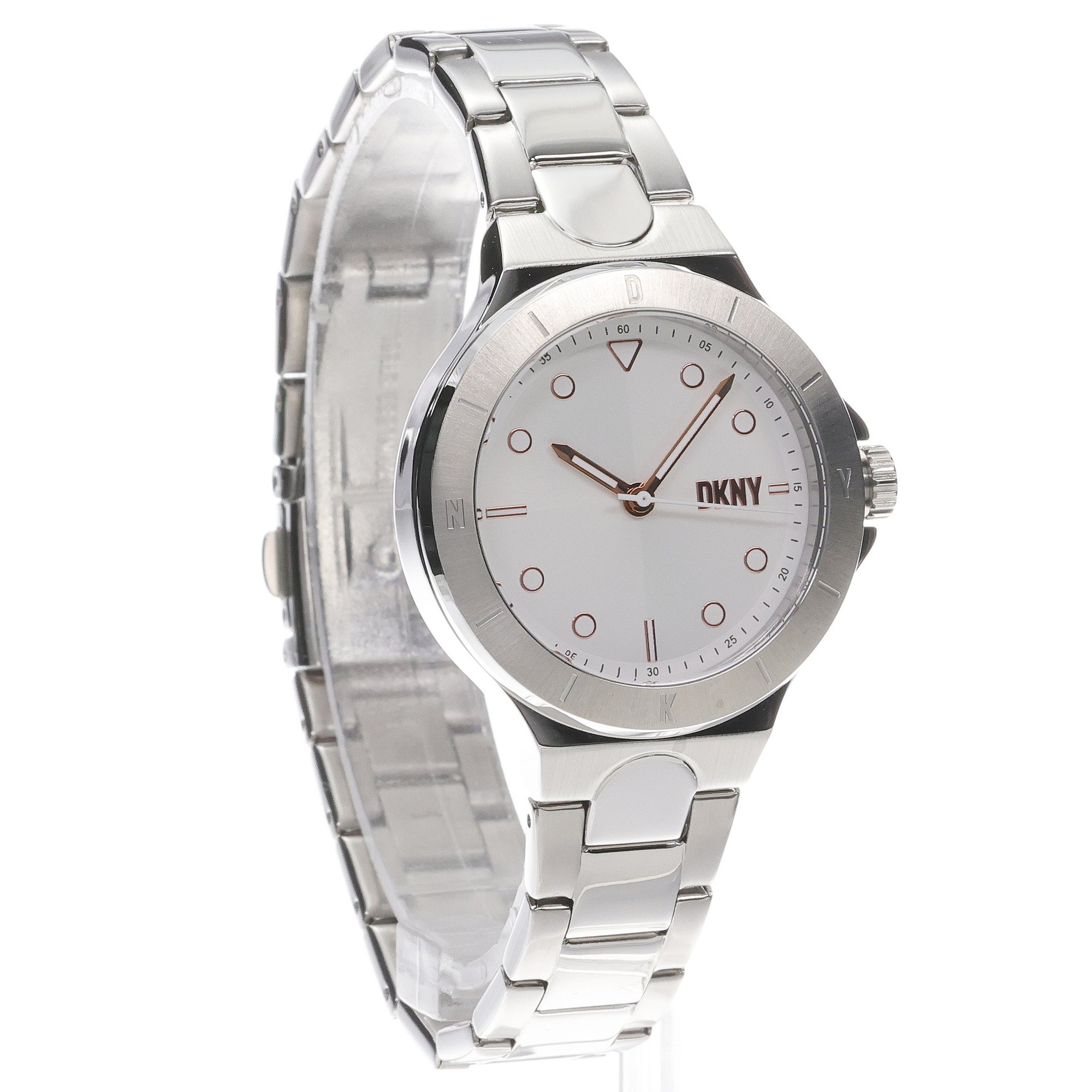 zegarek DKNY NY6641 kwarcowy damski Bransoleta CHAMBERS