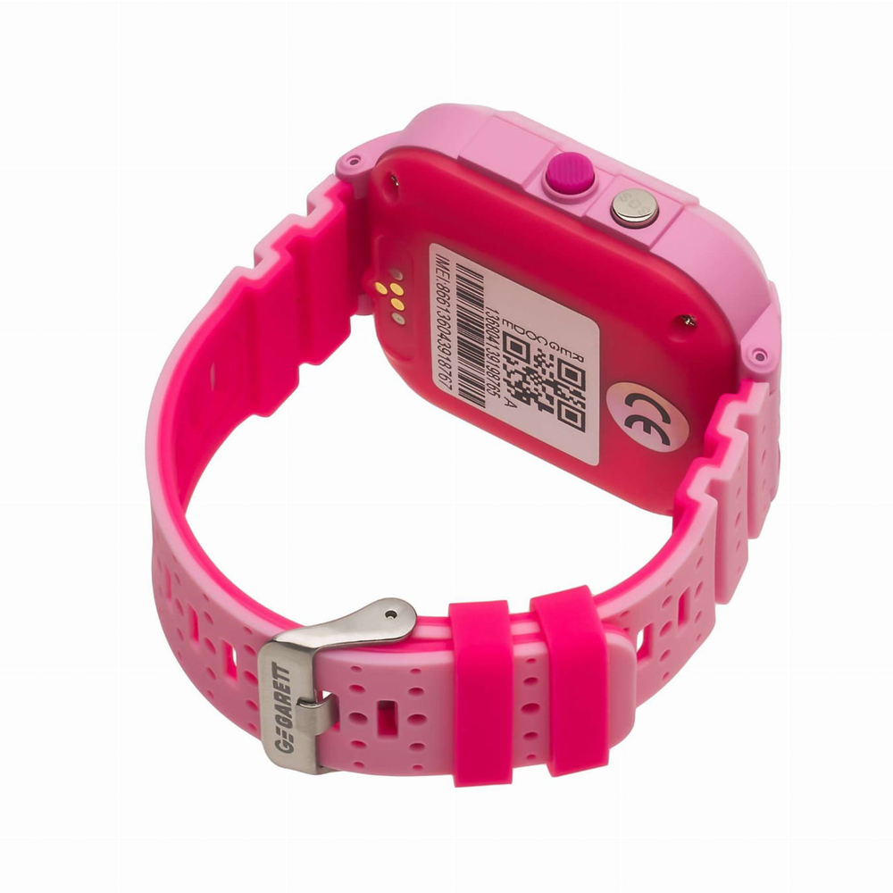 zegarek Garett 5903246284669 Smartwatch Garett Kids 4G różowy dla dzieci z gps Dla dzieci - miniatura 3