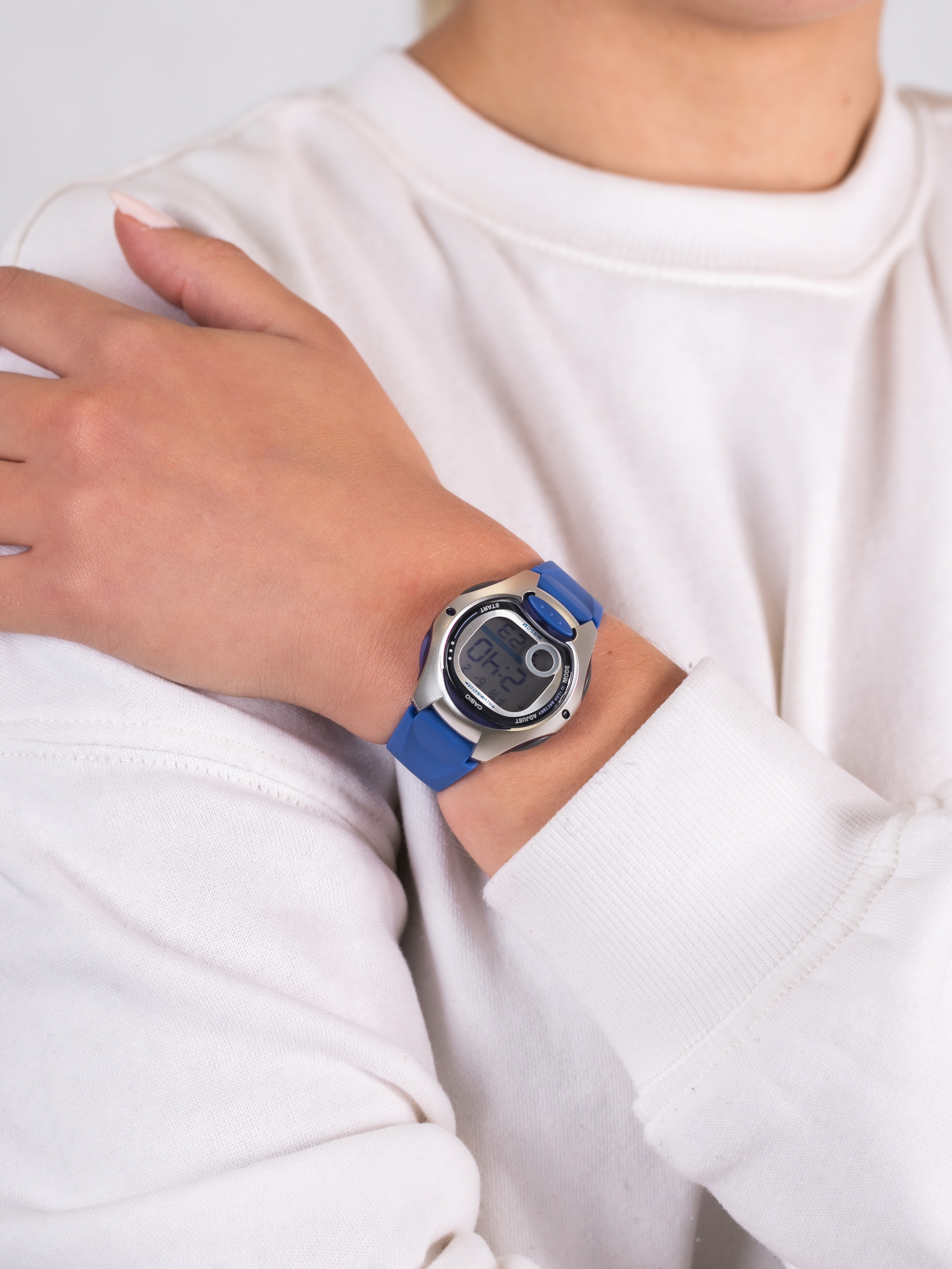 Casio LW-200-2AV dla dzieci zegarek Sportowe pasek