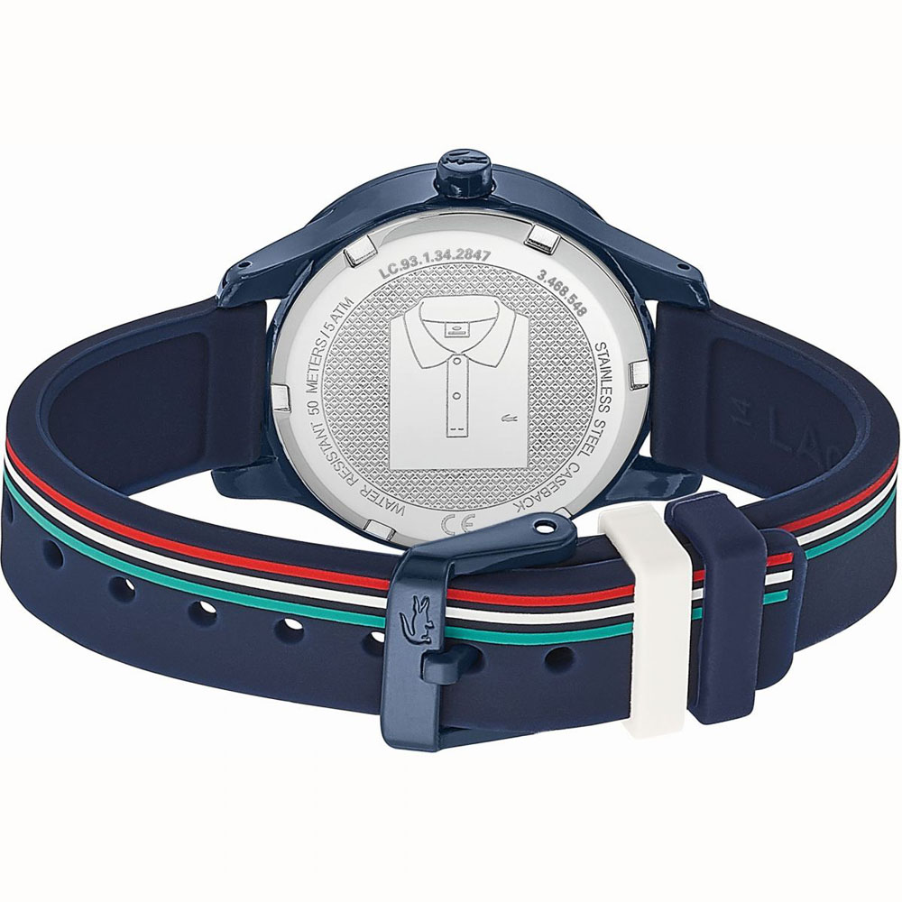 Lacoste 2030028 zegarek niebieski klasyczny Damskie pasek - miniatura 5
