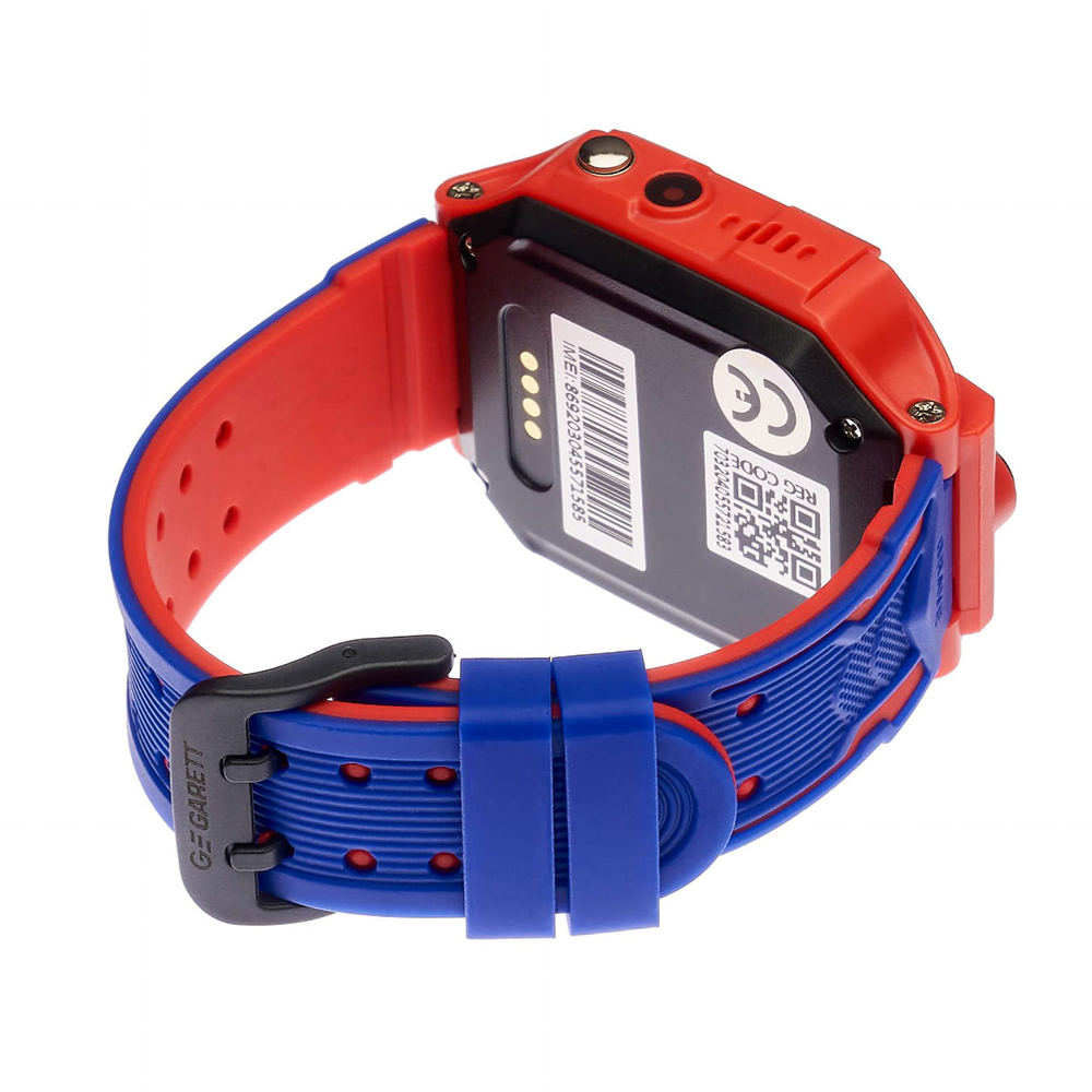 zegarek Garett 5903246284591 Smartwatch Garett Kids Play Czerwony dla dzieci z gps Dla dzieci