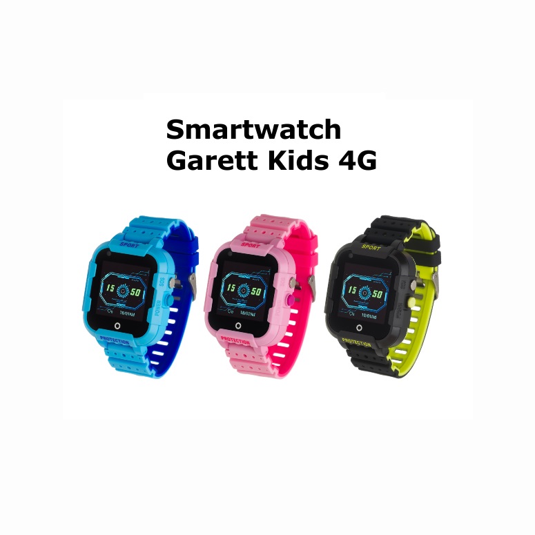 zegarek Garett 5903246286786 kwarcowy dla dzieci Dla dzieci Smartwatch Garett Kids Star 4G RT różowy