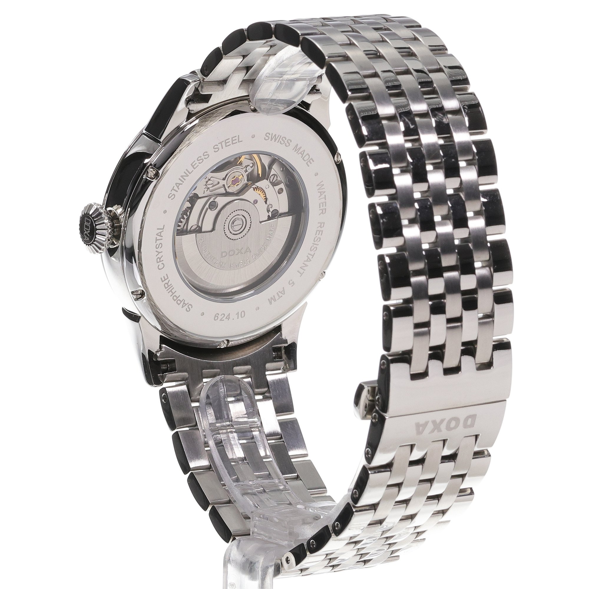 zegarek Doxa 62410022R210 automatyczny męski Vintage - miniatura 4