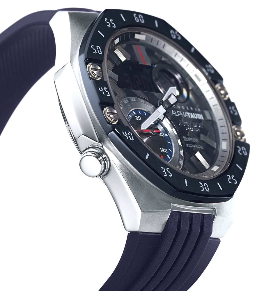 zegarek Edifice ECB-10AT-1AER srebrny EDIFICE Premium