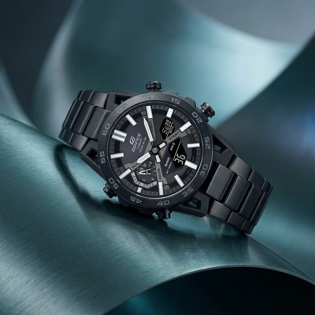 zegarek EDIFICE ECB-2000DC-1BEF solar męski EDIFICE Premium EDIFICE SOSPENSIONE - miniatura 6