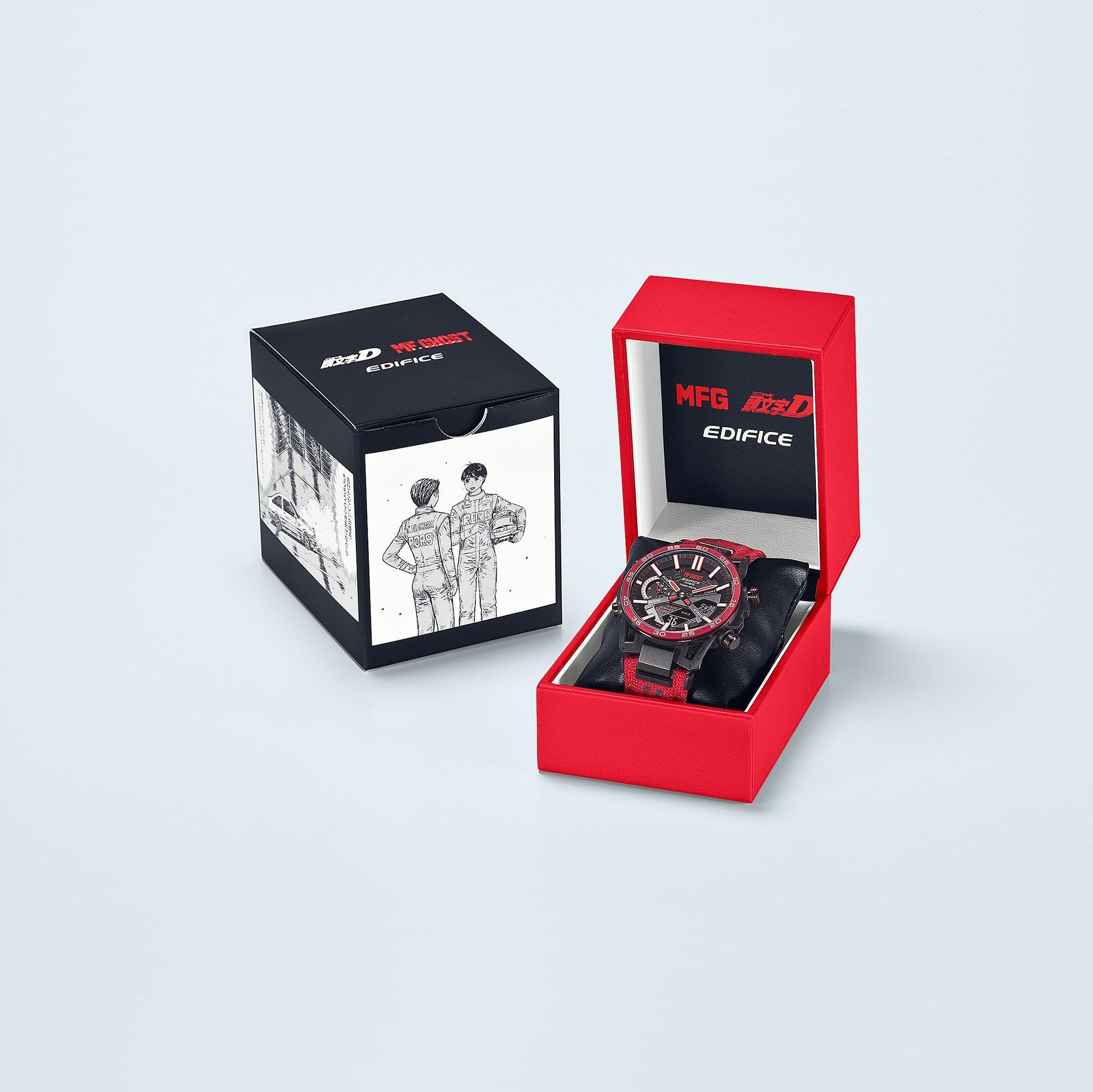 zegarek EDIFICE ECB-2000MFG-1AEF EDIFICE SOSPENSIONE INITIAL D MF GHOST EDIFICE Premium szafirowe - miniatura 11