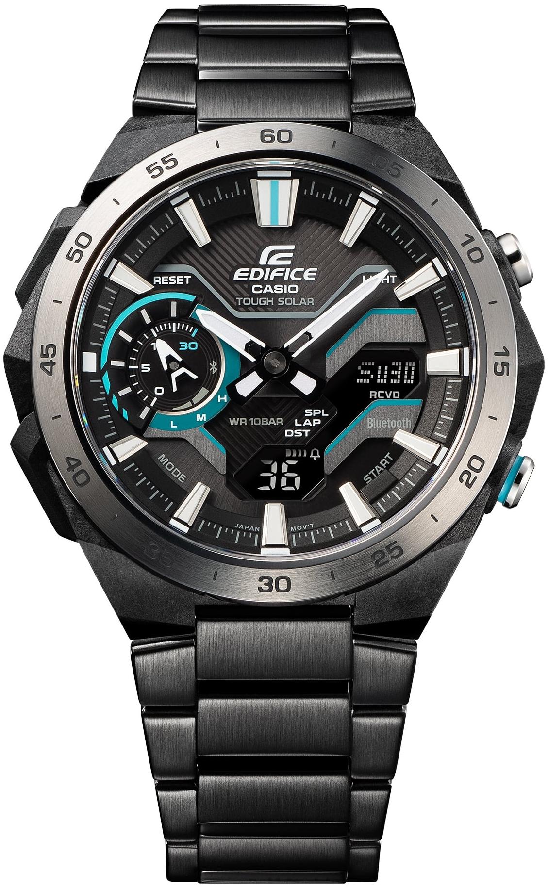 zegarek EDIFICE ECB-2200DD-1AEF solar męski EDIFICE Premium EDIFICE WINDFLOW - miniatura 2