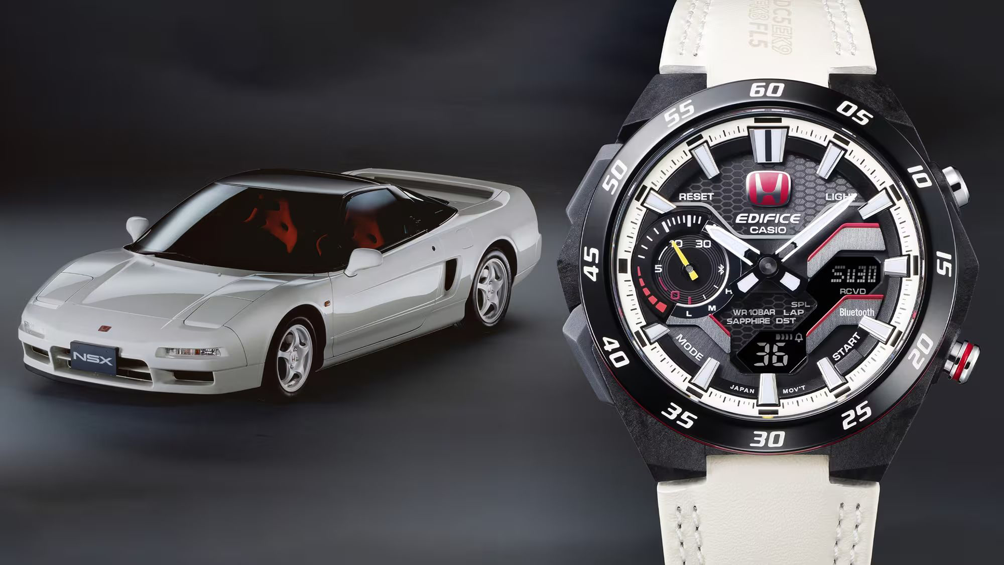 zegarek EDIFICE ECB-2200HTR-1AER solar męski EDIFICE Premium - miniatura 9