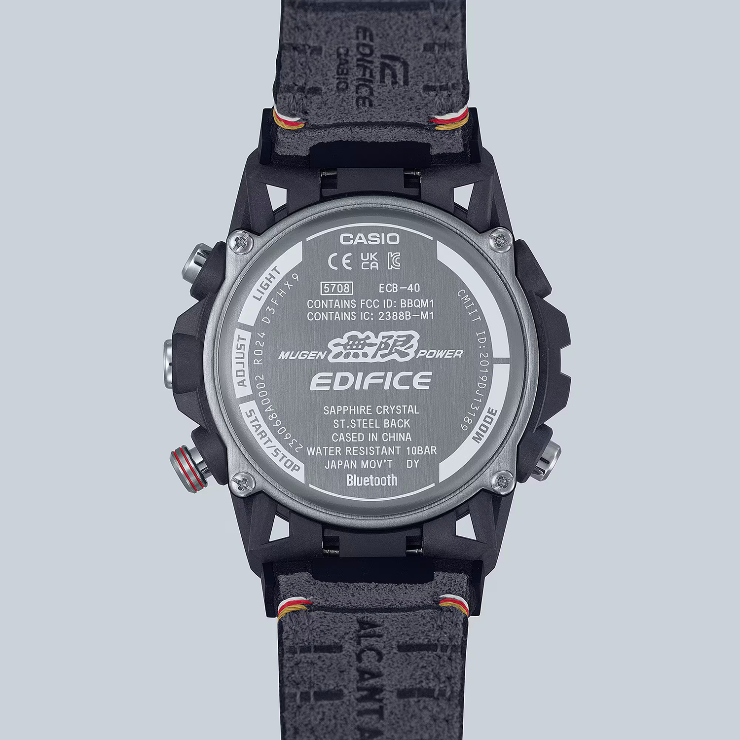 zegarek EDIFICE ECB-40MU-1AER czarny EDIFICE Premium - miniatura 6