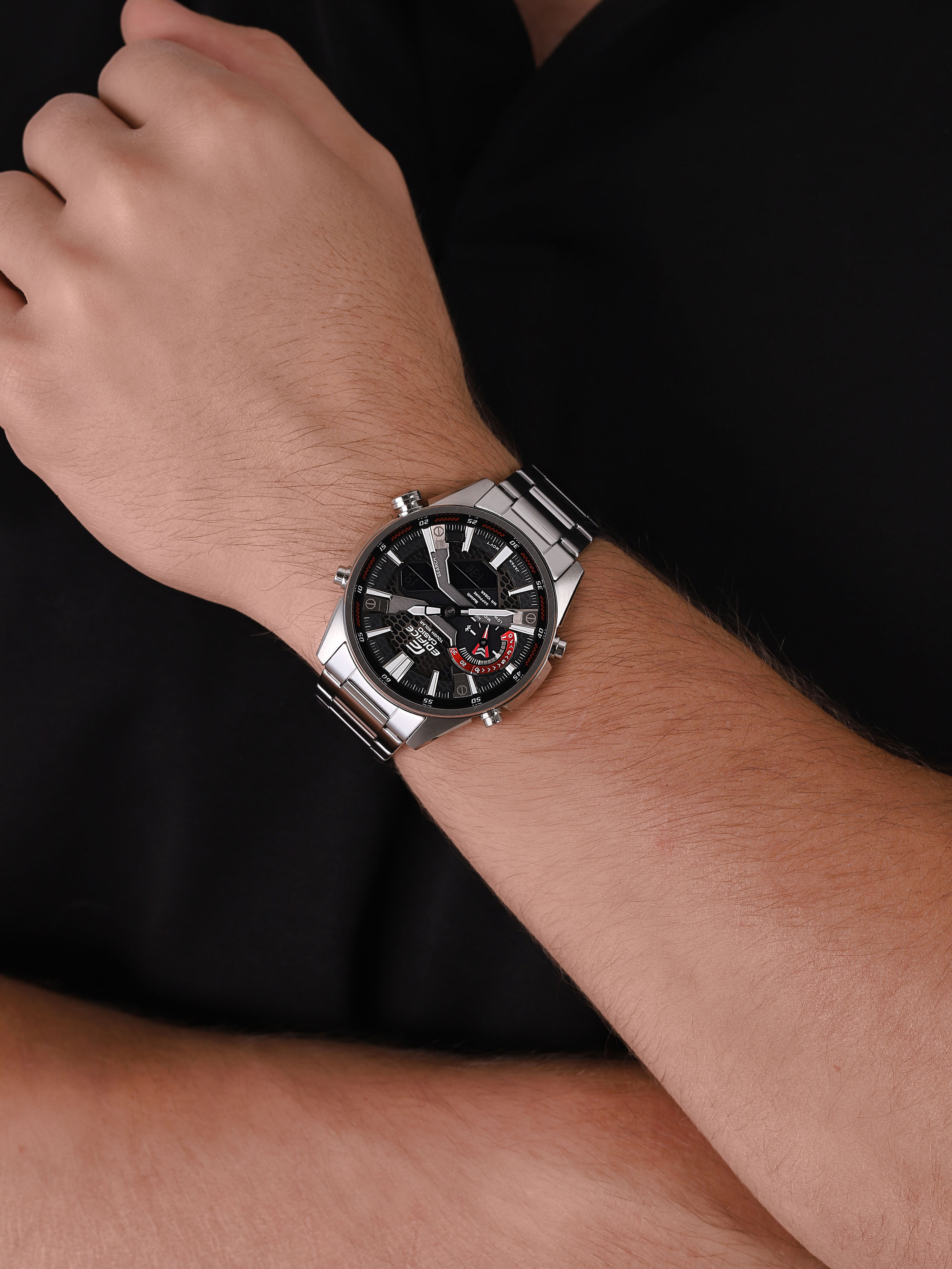 zegarek EDIFICE ECB-S100D-1AEF solar męski EDIFICE Premium - miniatura 3