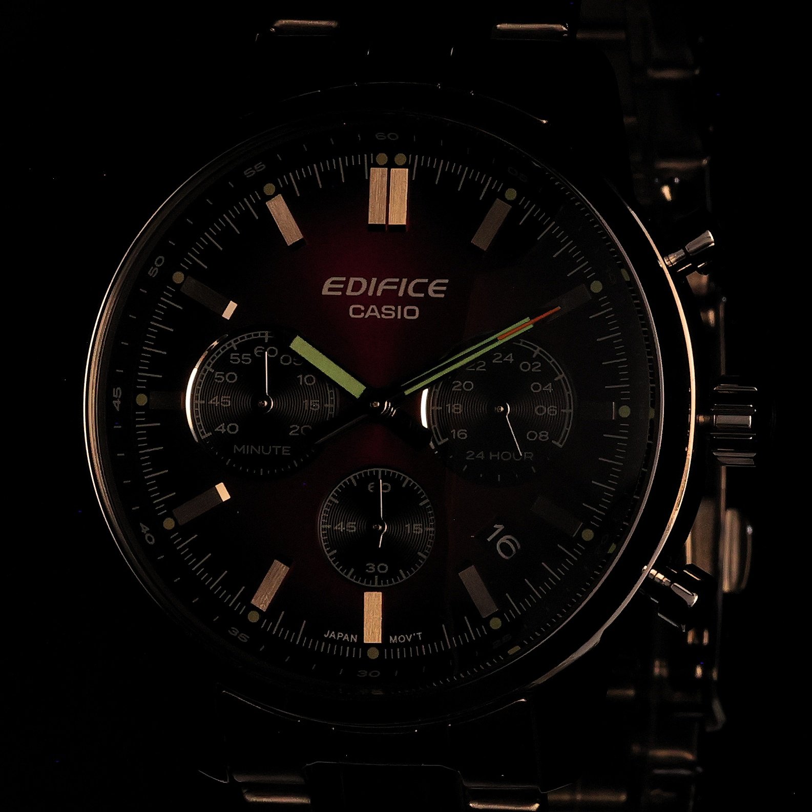 zegarek EDIFICE EFR-575D-4AEF srebrny Edifice