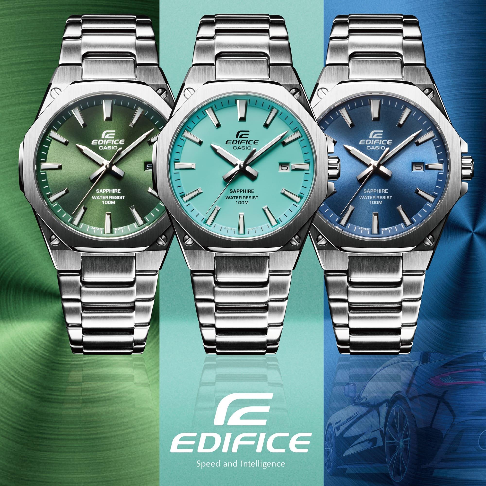 zegarek EDIFICE EFR-S108D-2AVEF Edifice szafirowe - miniatura 12