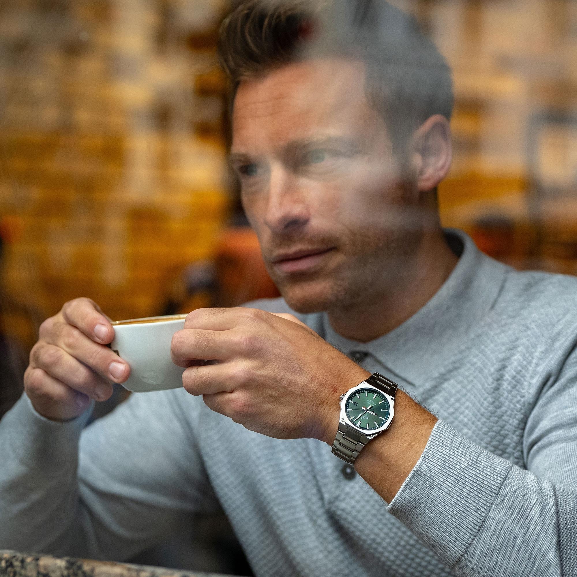 zegarek EDIFICE EFR-S108D-3AVEF kwarcowy męski Edifice - miniatura 9