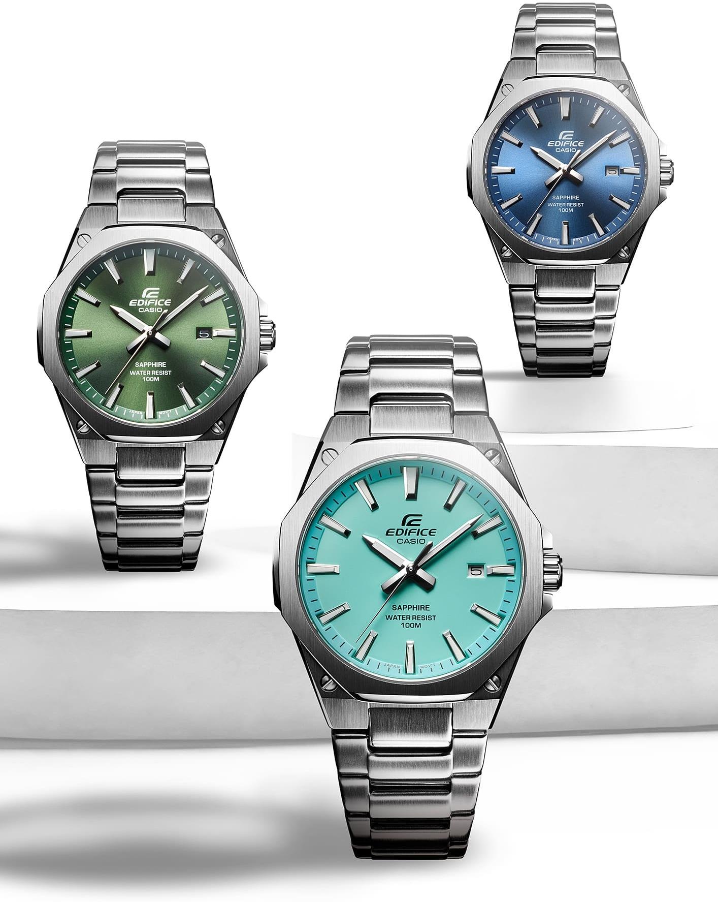 zegarek EDIFICE EFR-S108D-3AVEF srebrny Edifice - miniatura 10