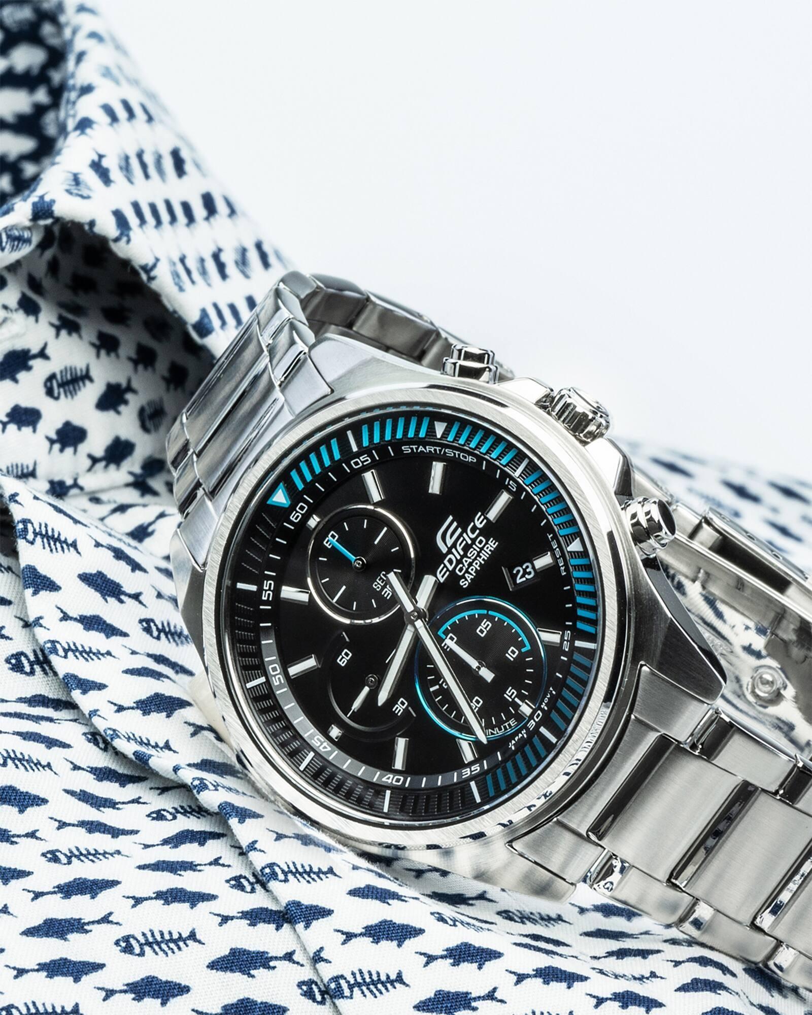 zegarek EDIFICE EFR-S572D-1AVUEF kwarcowy męski Edifice - miniatura 6