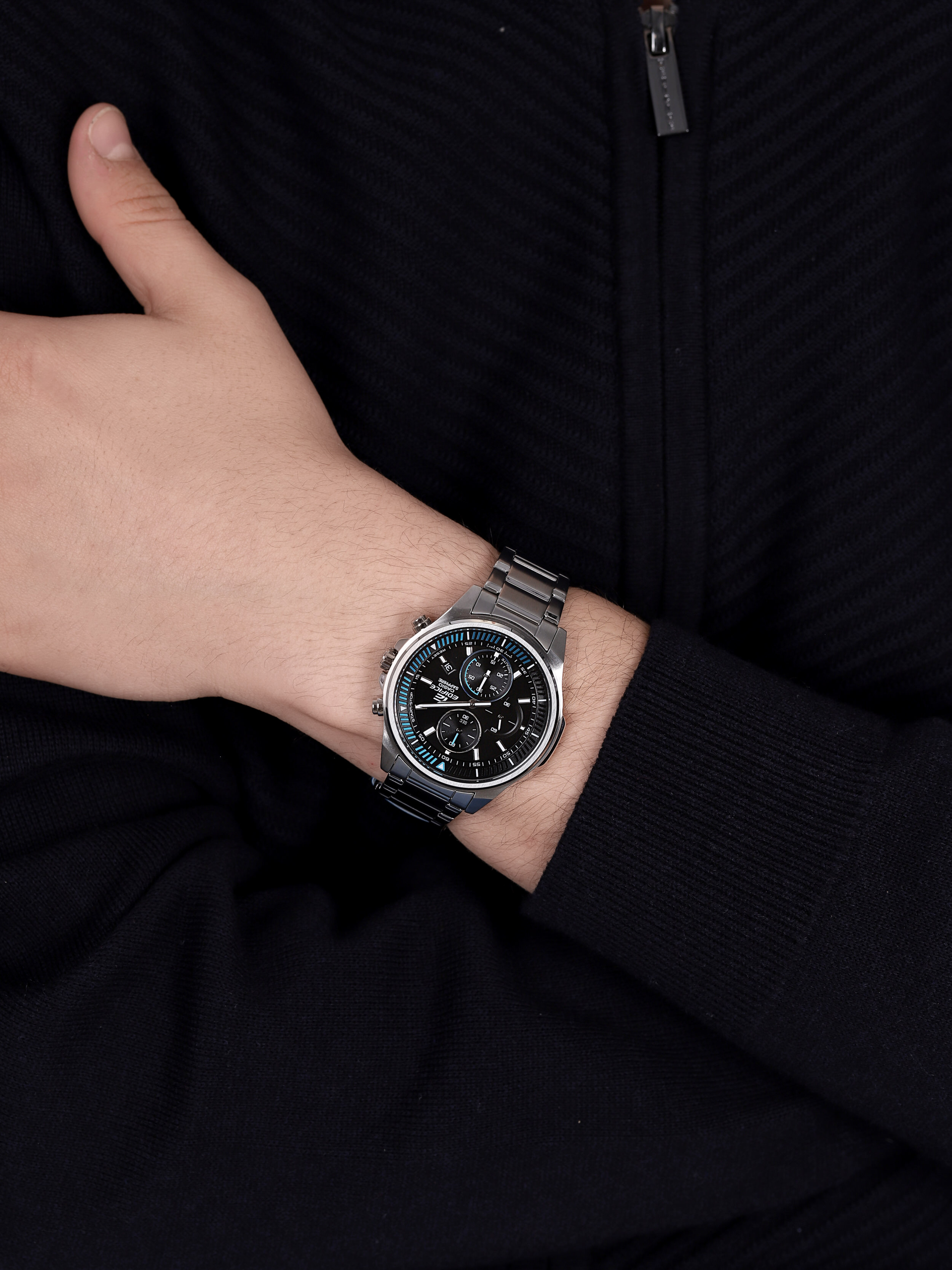 zegarek EDIFICE EFR-S572D-1AVUEF męski z chronograf Edifice - miniatura 3