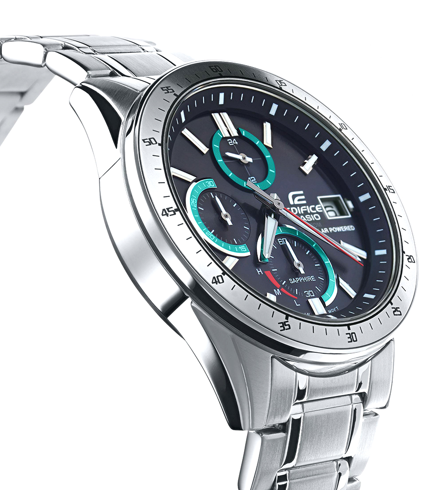 zegarek EDIFICE EFS-S510D-1BVUEF męski z chronograf EDIFICE Premium - miniatura 2
