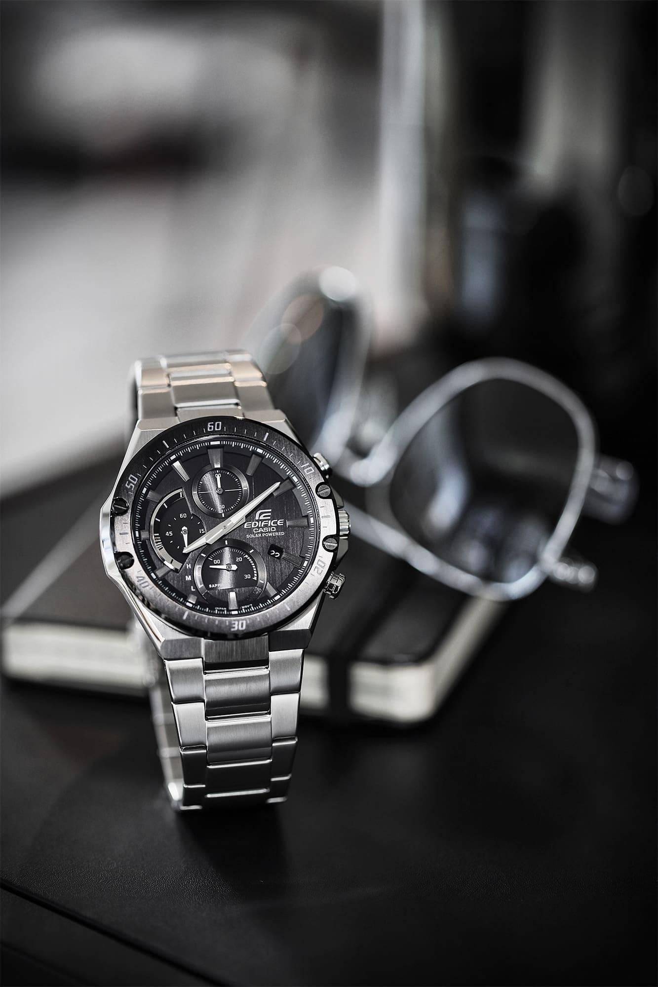 zegarek EDIFICE EFS-S560DB-1AVUEF solar męski EDIFICE Premium - miniatura 6