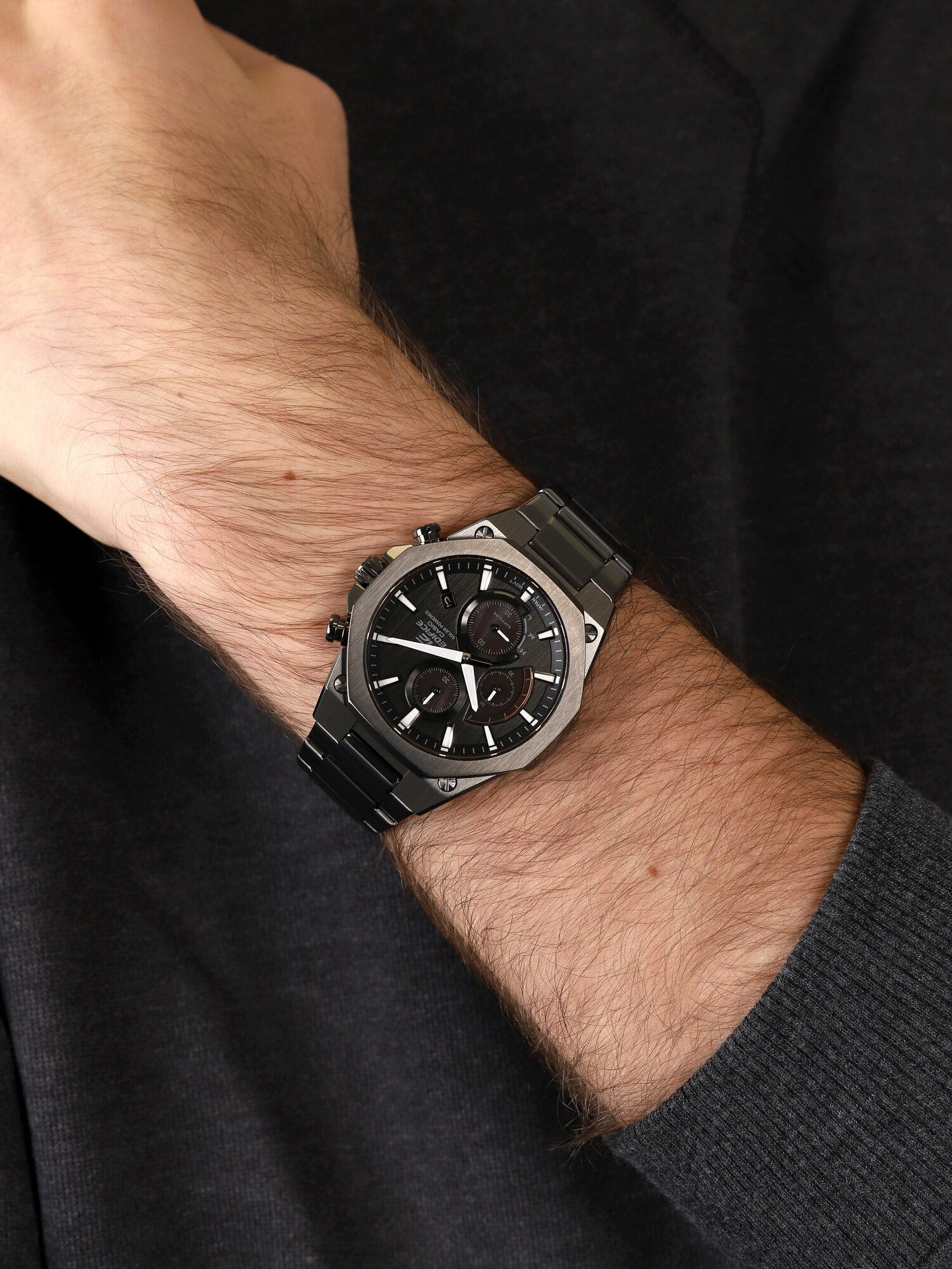 zegarek Edifice EFS-S570DC-1AUEF męski z chronograf EDIFICE Premium - miniatura 3